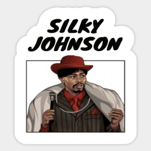 Silky johnson Sticker